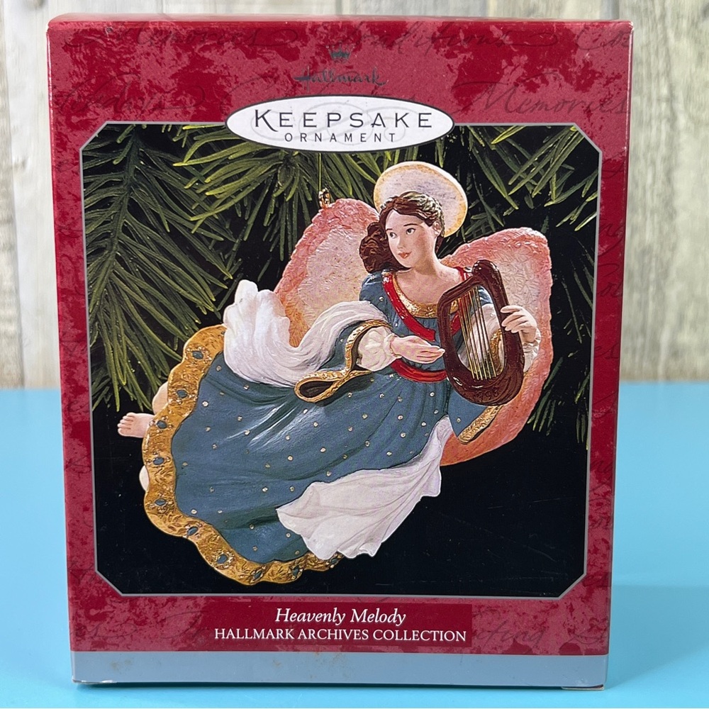 Hallmark Keepsake Ornament Heavenly Melody Handcrafted & Dated 1998 25 Years